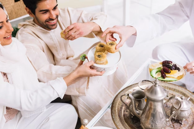 Traditional Sweets and Tea Service